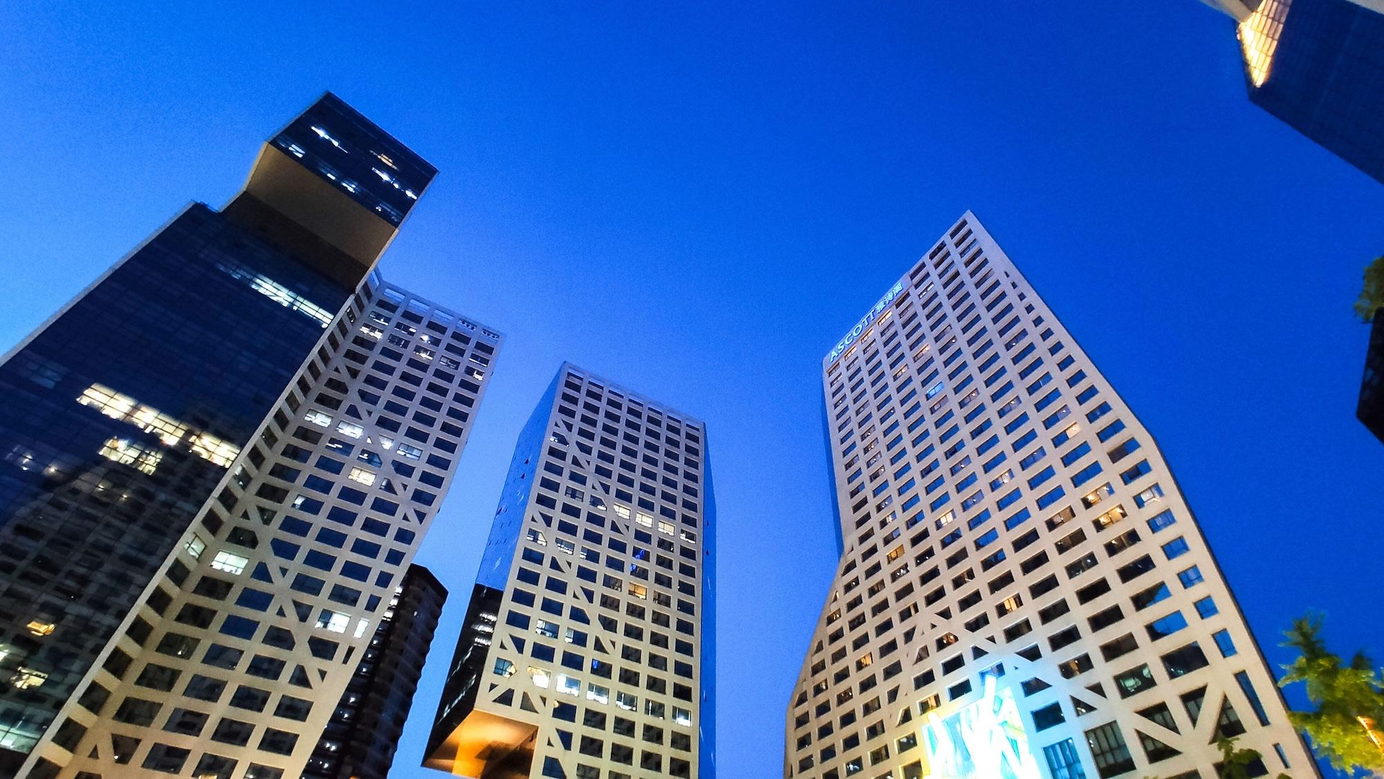 แอสคอต แรฟเฟิ่ล ซิตี้ เฉิงตู เซอร์วิส อพาร์ตเมนท์ Apartment ภายนอก รูปภาพ
