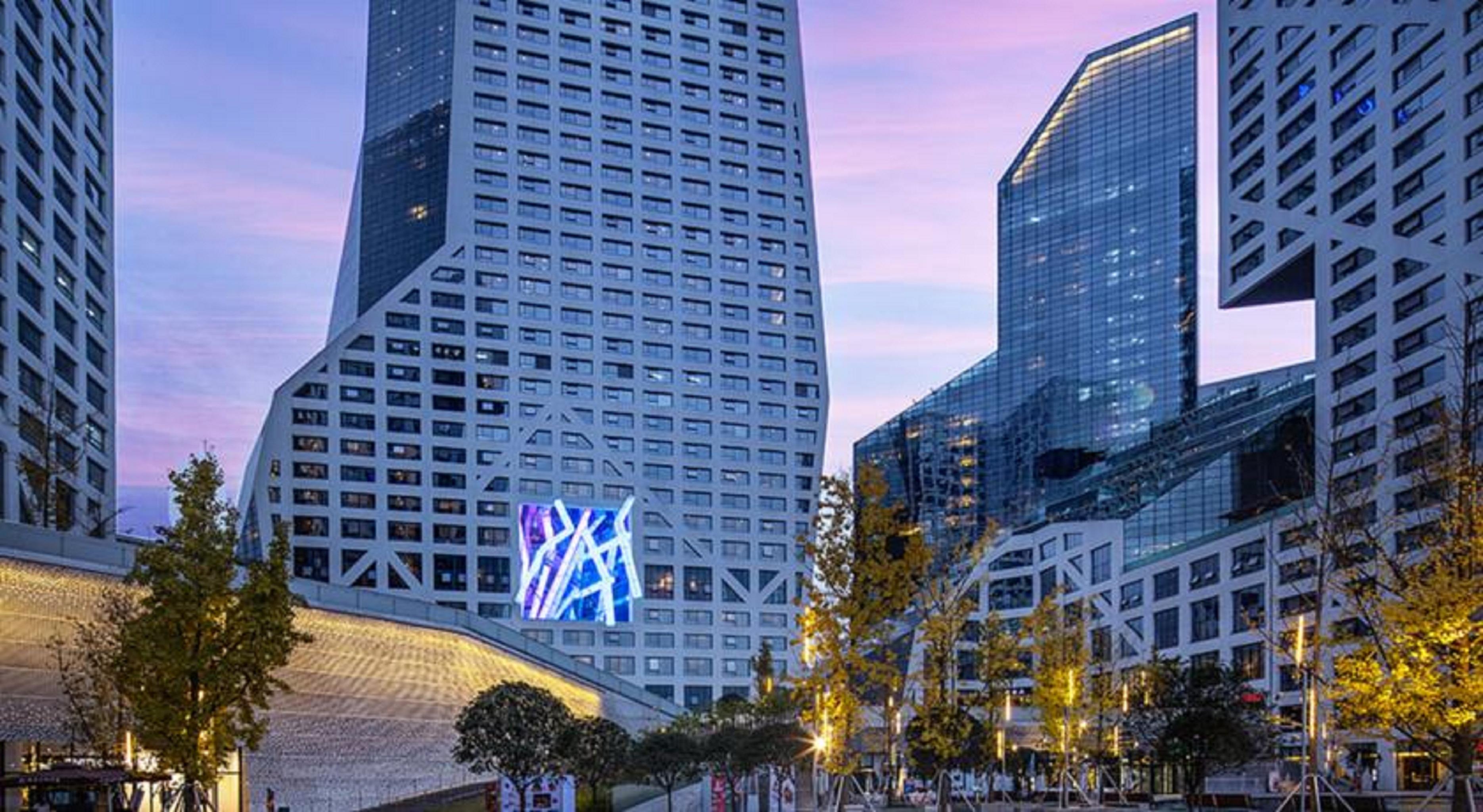 แอสคอต แรฟเฟิ่ล ซิตี้ เฉิงตู เซอร์วิส อพาร์ตเมนท์ Apartment ภายนอก รูปภาพ
